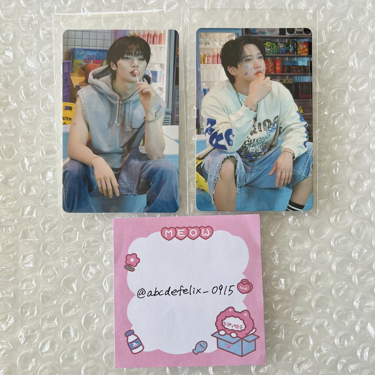 Stray Kids straykids スキズ skz 交換 jyp japan 特典 トレカ

【譲】チャンビン　アイエン

【求】フィリックス＞ヒョンジン　ハン

都内お手渡し、郵送🍀
お気軽にお声がけください☺︎