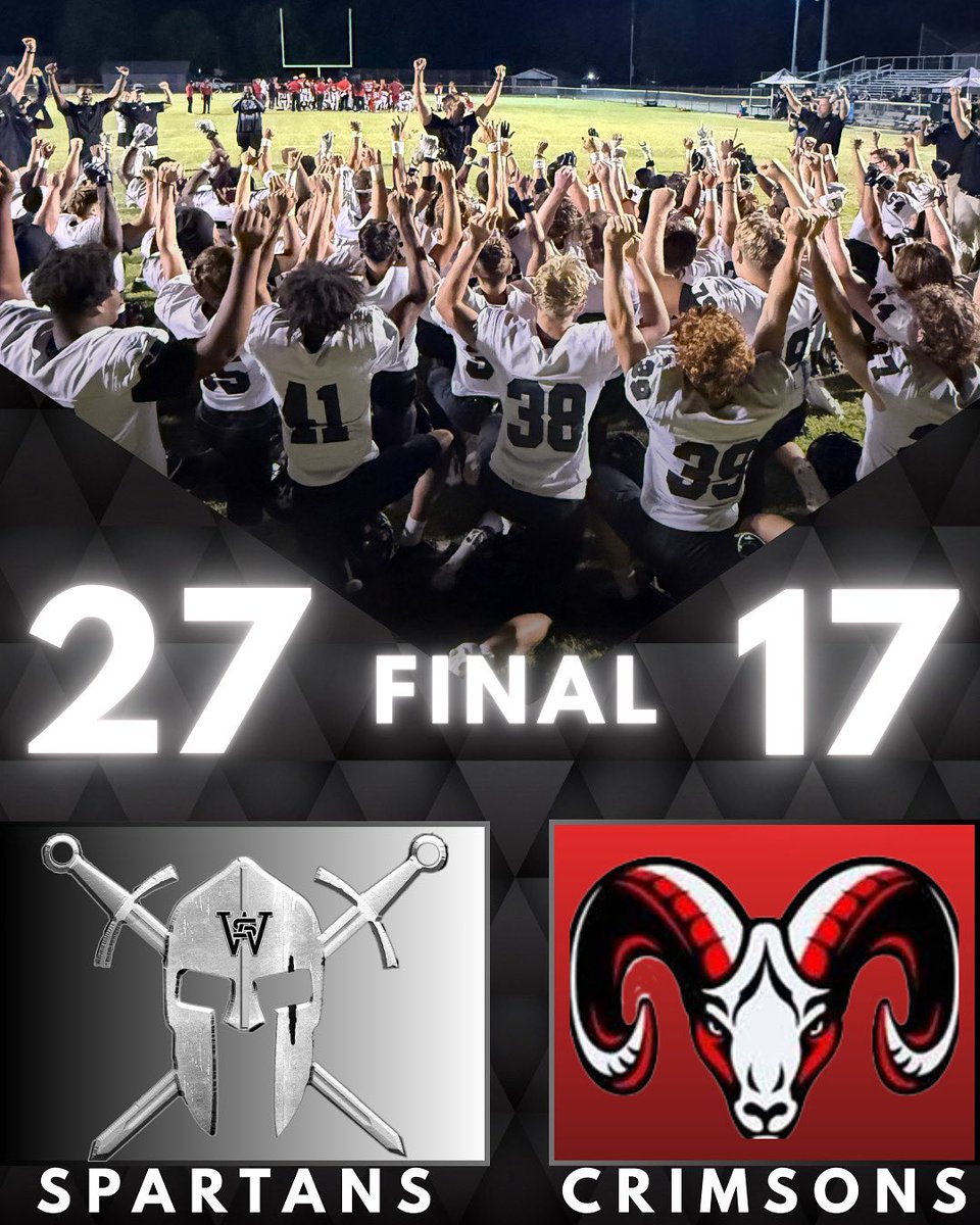 WEEK TWO FINAL ⚔️

South Warren - 27
DuPont Manual - 17
FINAL

⚔️ STAY THE COURSE ⚔️