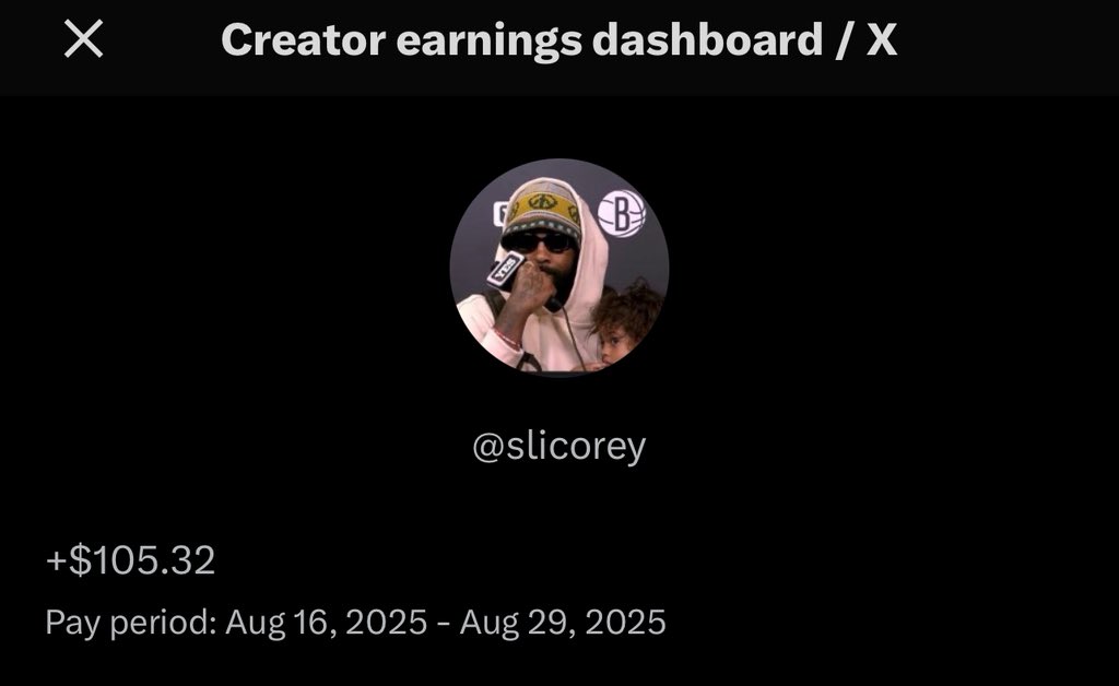 thankful to get paid off social media