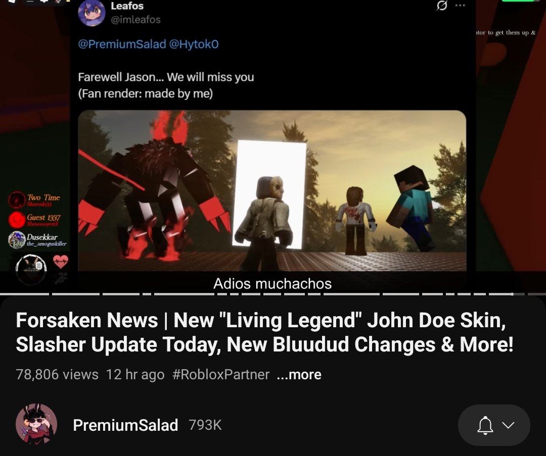 Thank you <a href="/PremiumSalad/">PremiumSalad ⭐</a> for noticing my render!
I appreciate it

#forsaken