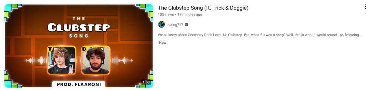 Ain't no way doggie and trick just dropped a geometry dash rap song😭😭😭