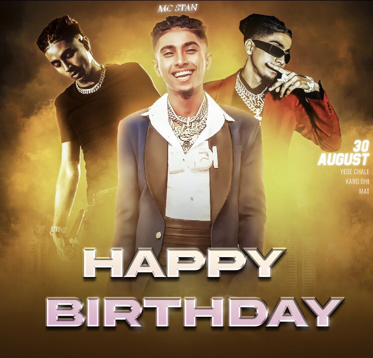 Bigboss winner और भारत के सबसे Popular Rapper एमसी स्टैन का आज जन्मदिन है। हिप हॉप का जश्न है आज।

Happy birthday MCSTAN🎂

Good morning X world 🙌