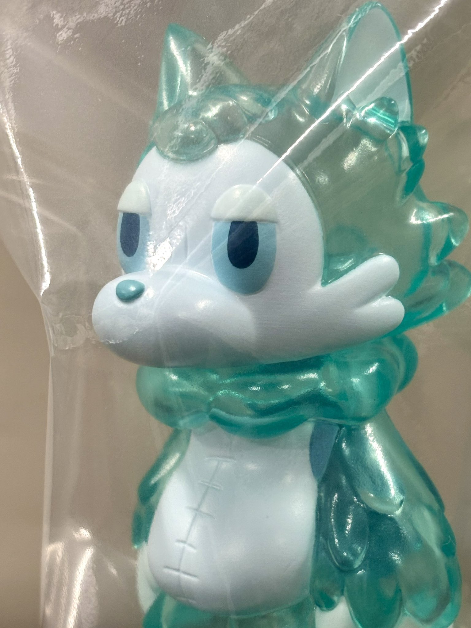 おおかみくん　ラムネ あらいきりこ ソフビフィギュア おおかみくん ラムネ