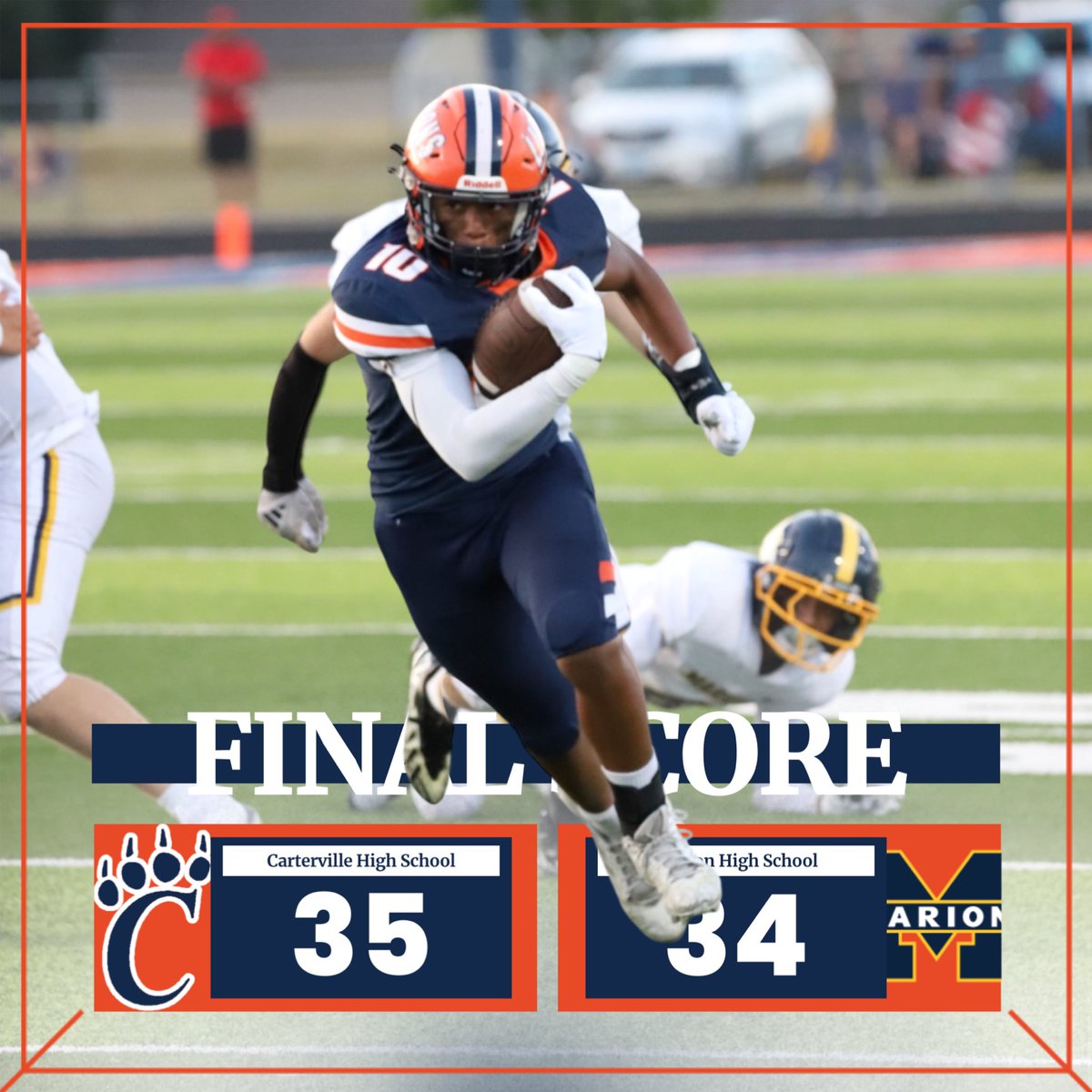 CHS_Lion_Ath's tweet image. LIONS TAKE THE WEEK 1 W!