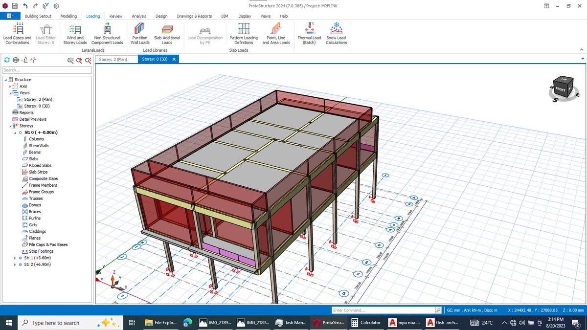 hardeynagbe's tweet image. Structural design and analysis of a residential building done with ProtaStructure ✅
#ProtaStructure #StructuralEngineering #CivilEngineering #StructuralDesign #BuildingDesign