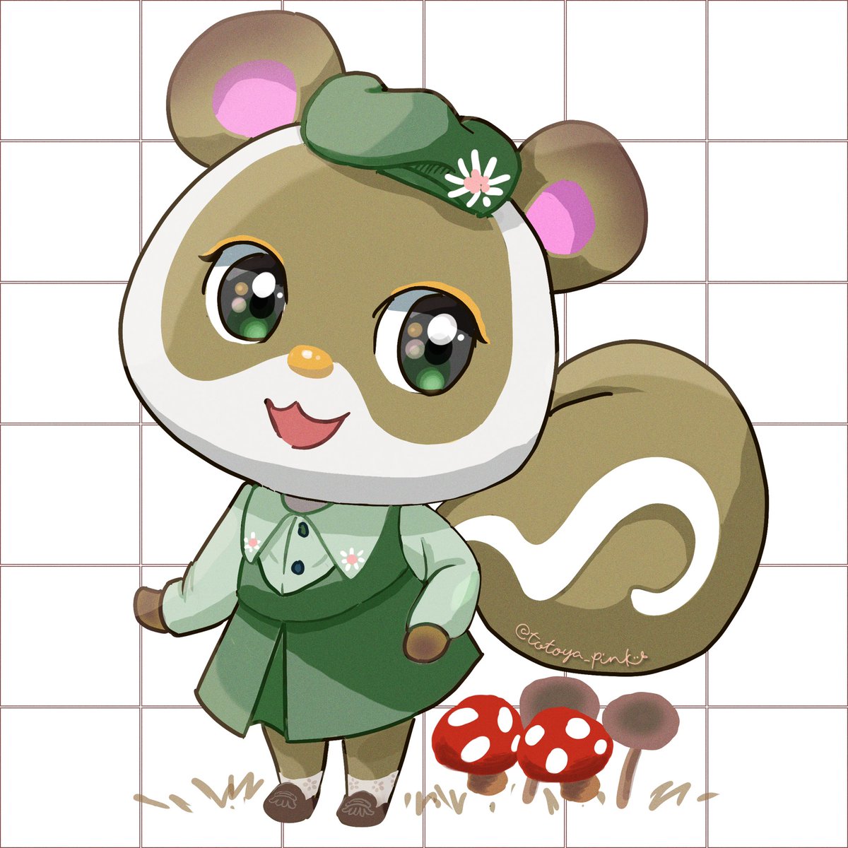 🍂ＡＵＴＵＭＮ🐿⸒⸒♡

#ACNH 
#どう森美術部 
#illustration
 #sylvana 
#もんぺ