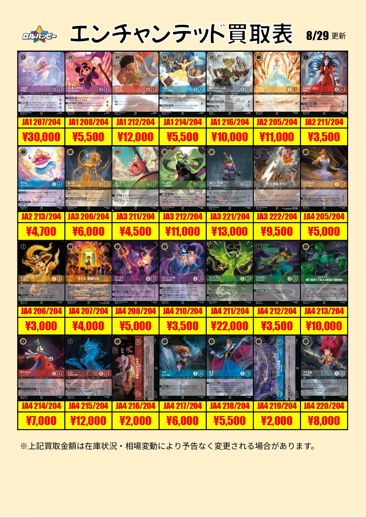 ロルカナ　まとめ売り　1000枚以上 ロルカナ まとめ売り 1000枚以上 ロルカナまとめ売り1000枚以上
