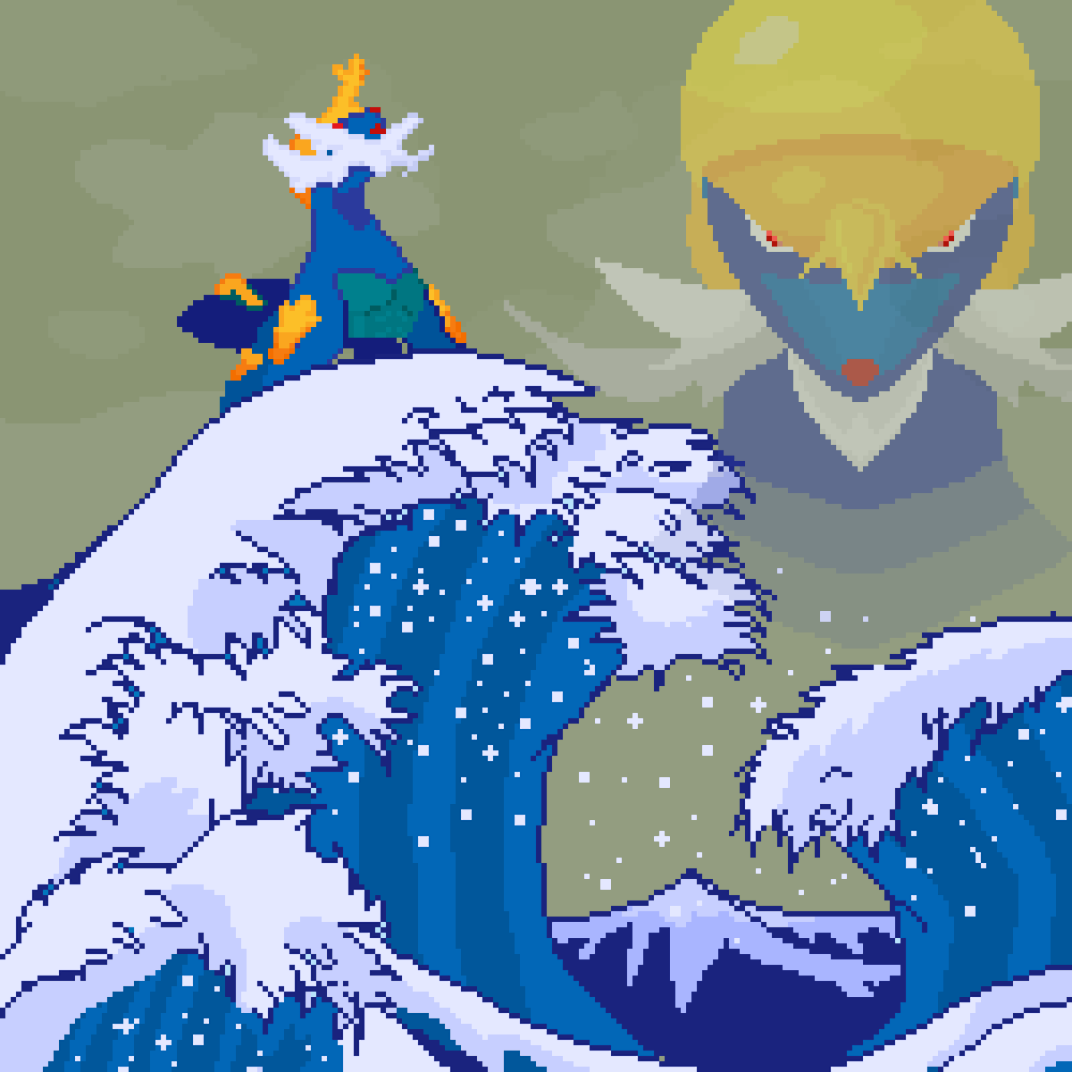 sharkiun's tweet photo. Unova - #009
Samurott
#Pixelart #Pokemon https://t.co/1BNOqKlPQW