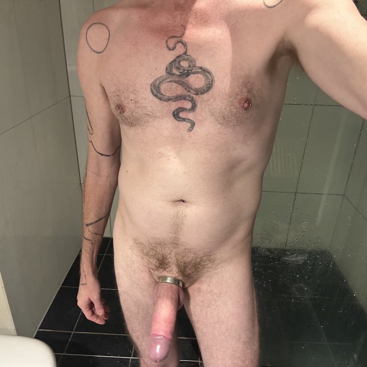 Nothing better than thick steel around your pipe! King Cockring by <a href="/ShmukToys/">SHMUK Cockrings ⭕ & Toys 🇦🇺</a>