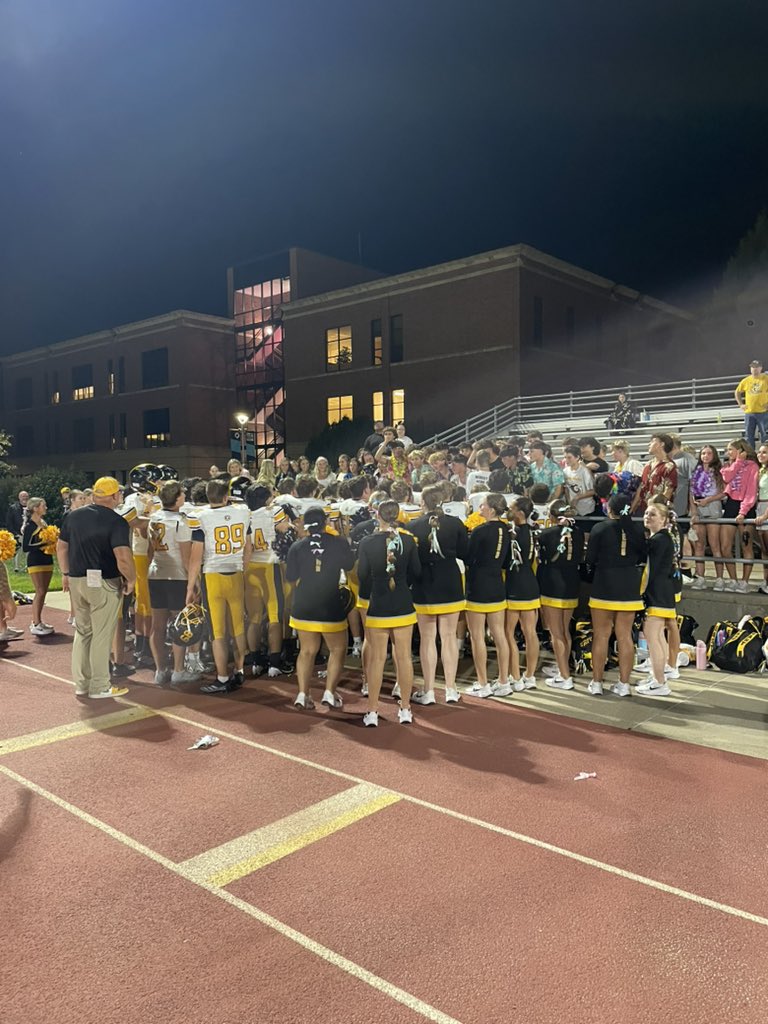 Victory formation! The Griffins beat Seward 24-21 to open the season! 

<a href="/GriffFootball/">Gretna East Football</a> 

#GoGriffs