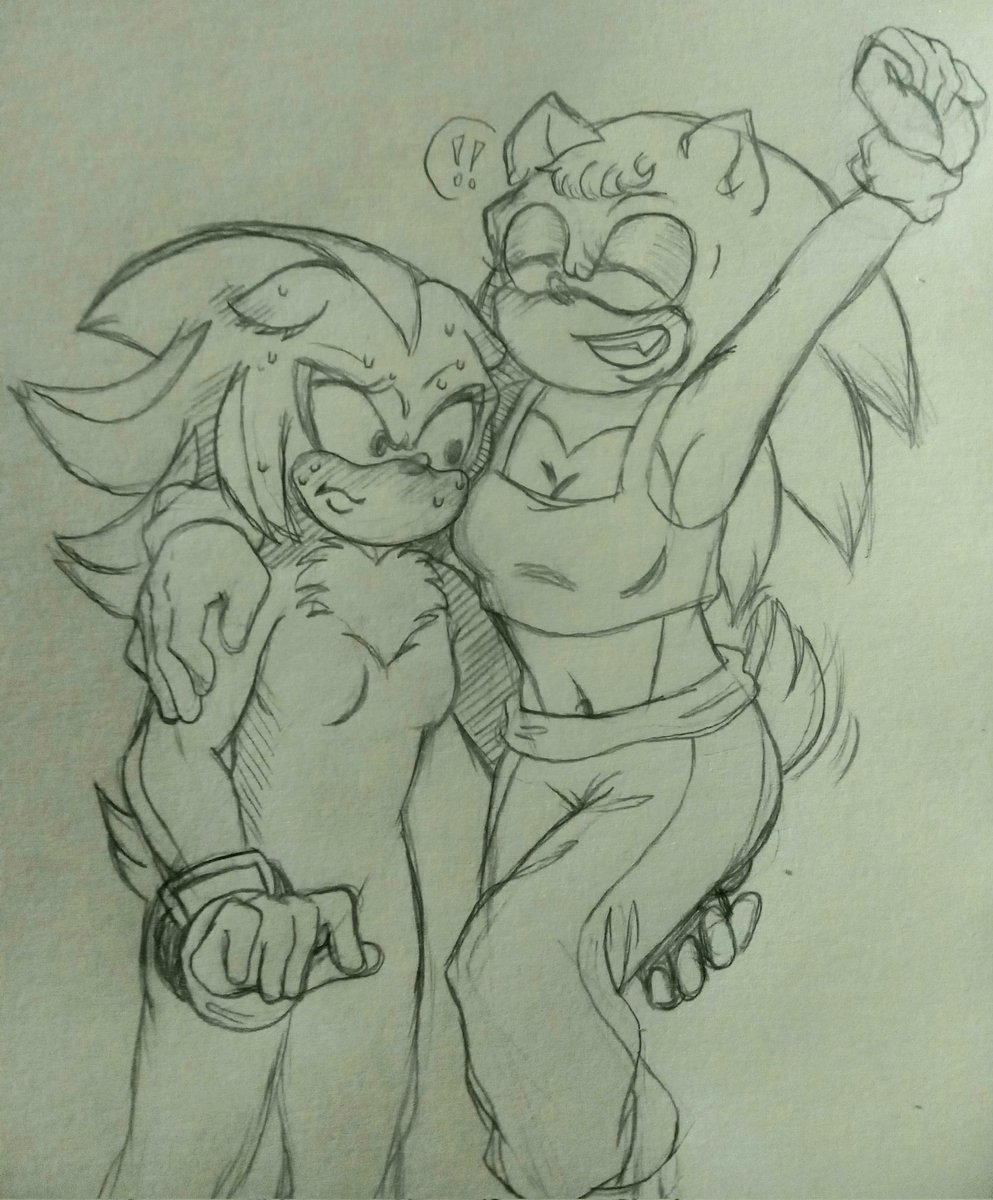 rohhwhale's tweet photo. fuck it I sketched something really fast wnfnqodkqkdk THE VOICES
#sonadow #sonadowyuri #yurinadow https://t.co/etNK94IYt5