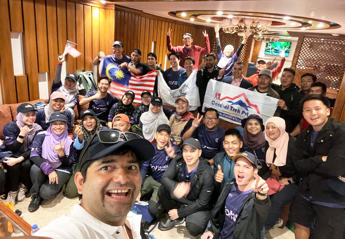 Namaste and Warm Greetings from Kathmandu, Nepal. 🙏

With eager hearts and adventurous spirits, our team sets out this morning, ready to embrace the Annapurna range and journey to the foothills of Mardi, where unforgettable memories await.

#Trek | #TheHimalayas | #MBC | #Nepal