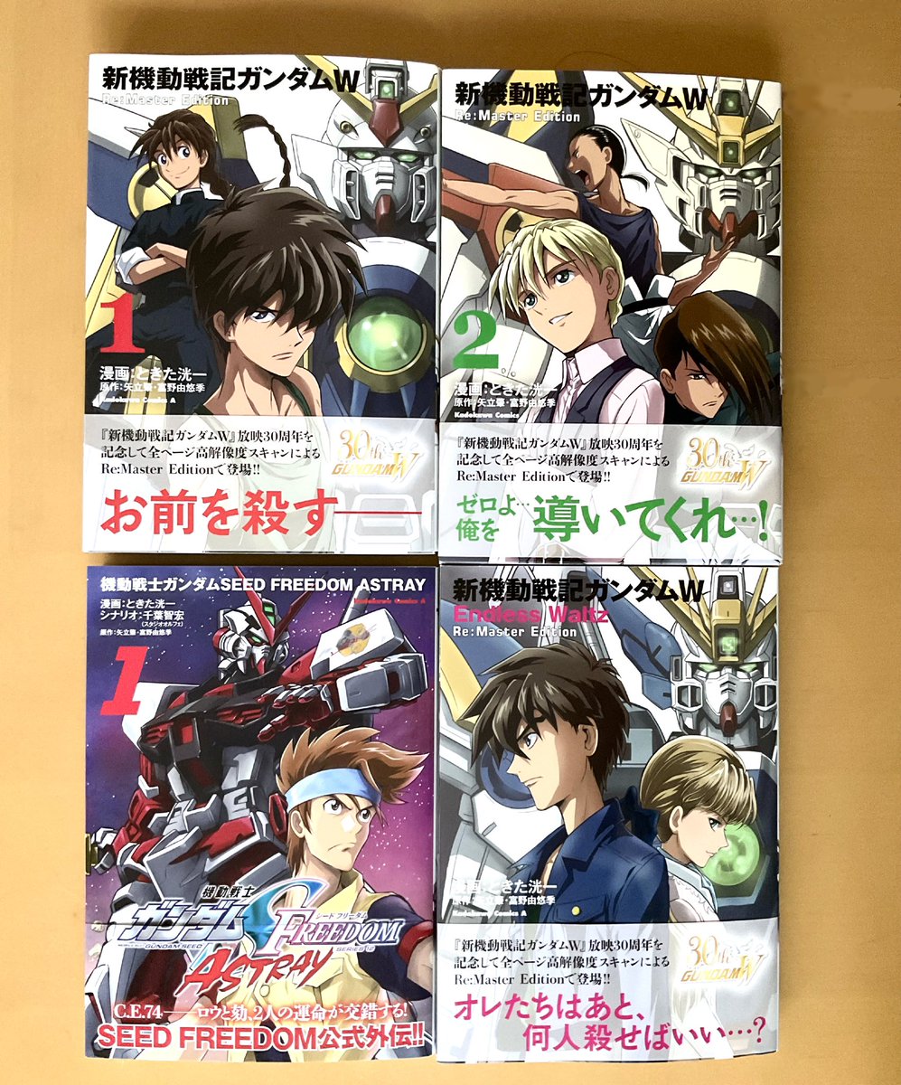 ◉【新機動戦記 ガンダムW 2 Re：Master Edition 】（漫画：ときた洸一