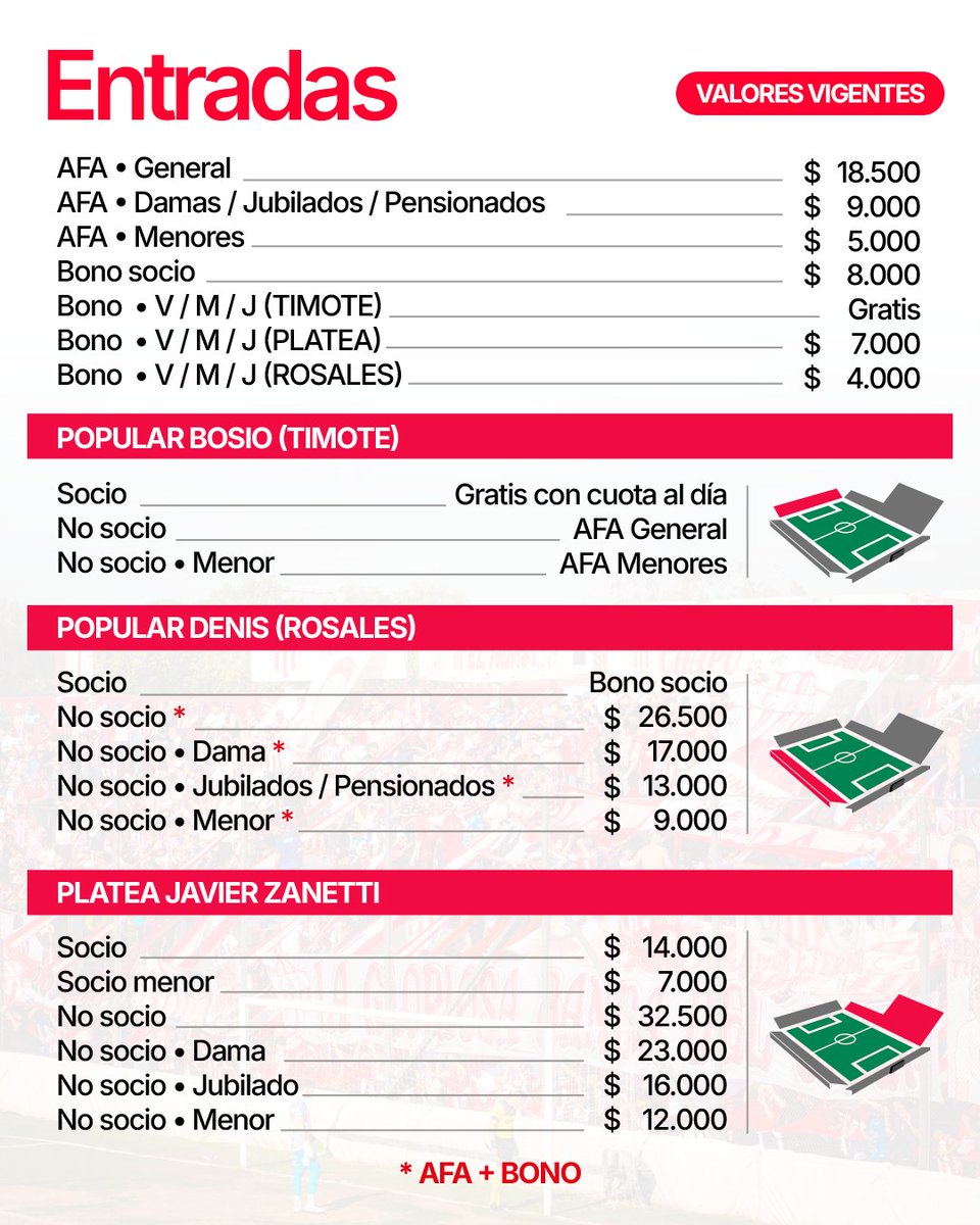 🎶...𝙉𝙤 𝙩𝙚 𝙦𝙪𝙚𝙙𝙚𝙨 𝙚𝙣 𝙘𝙖𝙨𝙖, 𝙫𝙖𝙢𝙤𝙨 𝙩𝙤𝙙𝙤𝙨 𝙖 𝙖𝙡𝙚𝙣𝙩𝙖𝙧𝙡𝙤...🎶
¡2x1 en todo el Estadio!

HOY #JuegaTalleres y hay que copar el Comelli

Toda la info en el sitio oficial del club
👉 talleres.org.ar/futbol-profesi…

 #SoyTalleres 🇦🇹
