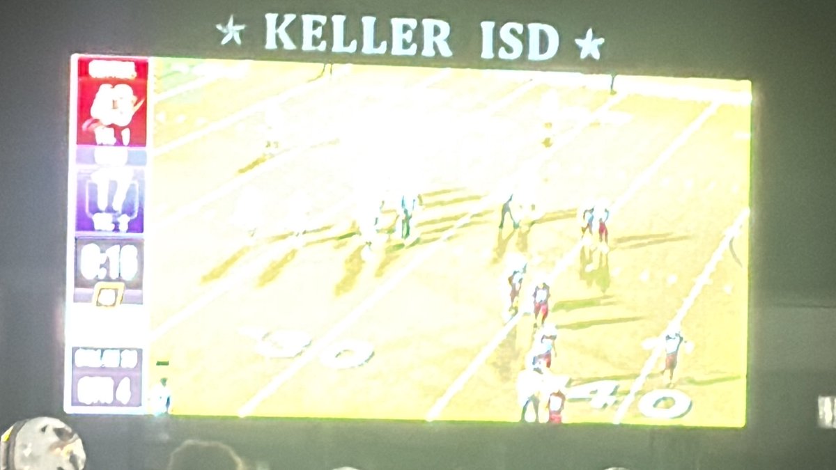 KISDAthletics's tweet photo. Ball Game: Keller Central Chargers 43 Waco University Trojans 17 @dfwvarsity @SportsDayHS @HSFBamerica @GMsportsmedia1 https://t.co/eCScTDyVAl