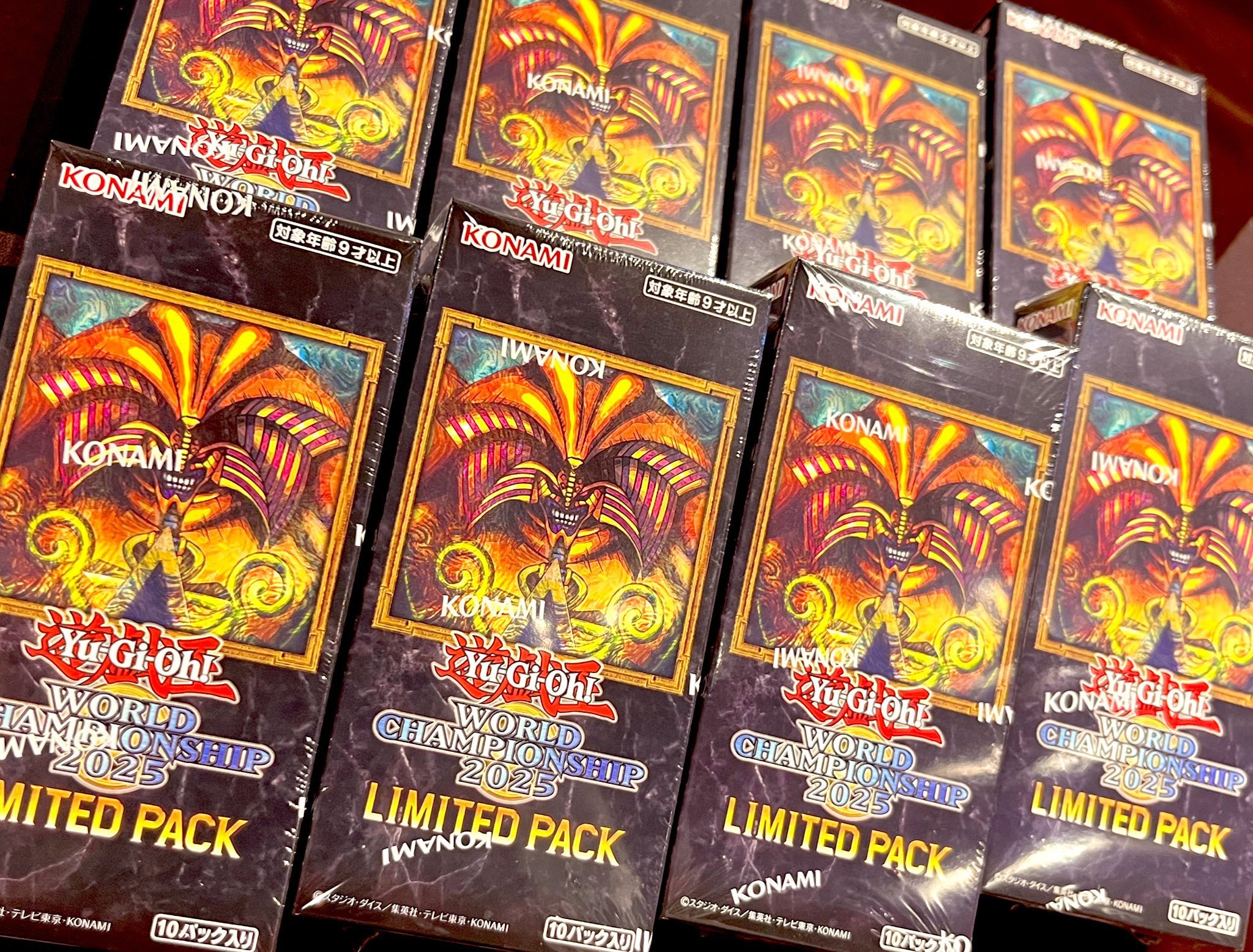 遊戯王 LIMITED PACK WORLD CHAMPIONSHIP 3BOX