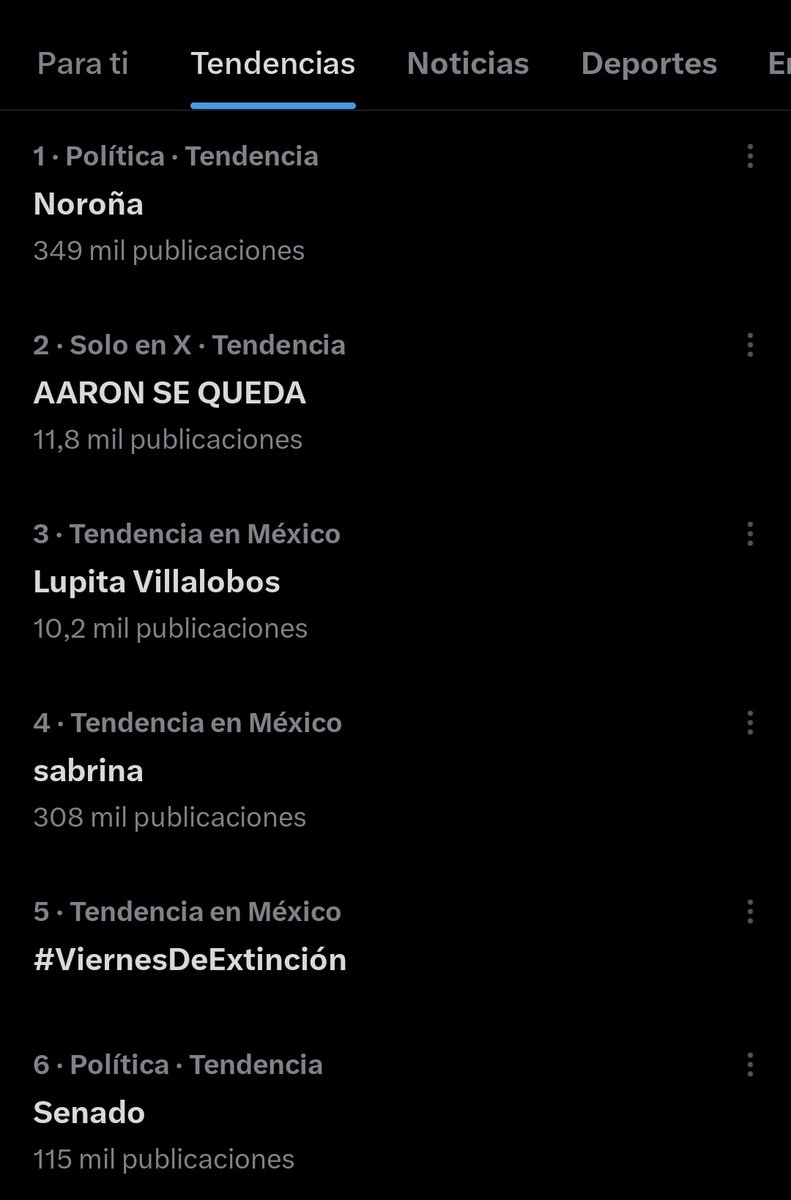 El poder de Aarón Mercury, ya es 2o lugar en tendencias en X con 12mil menciones

AARÓN SE QUEDA 
AARÓN SE QUEDA 

#LCDLFMX3
#LaCasaDeLosFamososMx