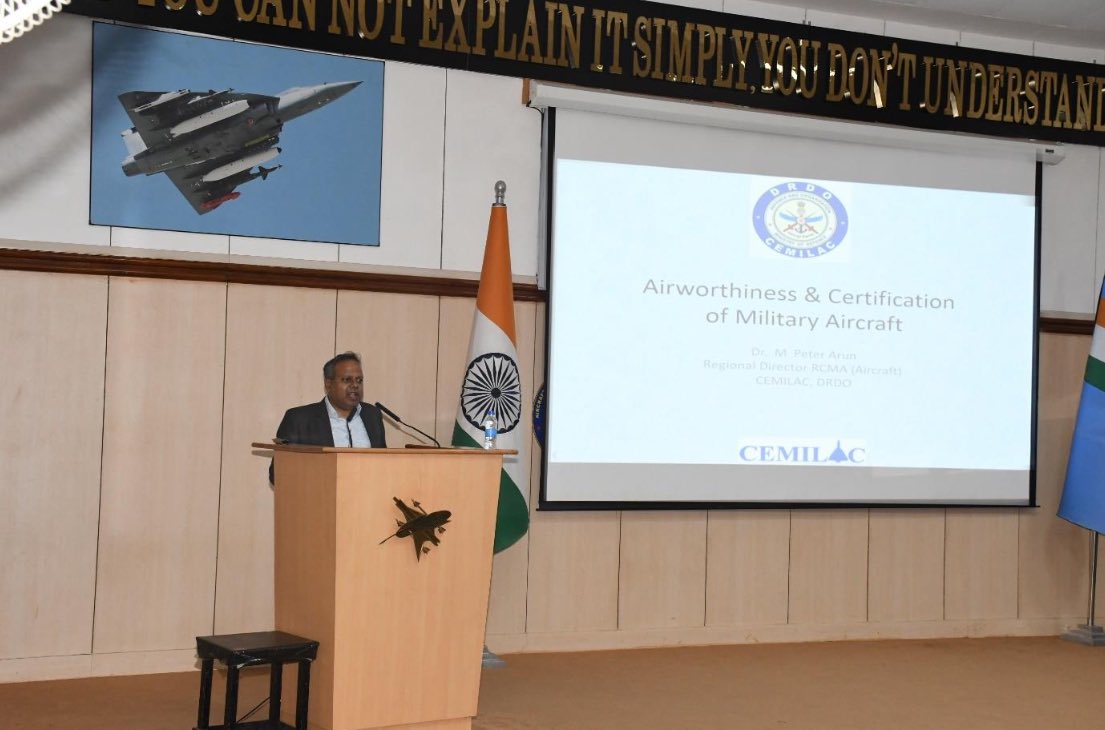 Indian Air Force Test Pilots School tweet media