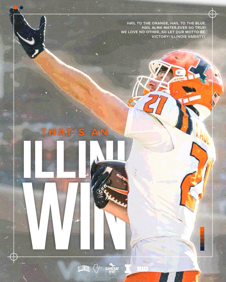 Gameday Spirit | Illinois (@gamedayspirit) on Twitter photo ILLINI WIN!🟠<a href="/IlliniFootball/">Illinois Football</a> handle the Leathernecks 52-3! #ILL #FamILLy ILLINI WIN!🟠<a href="/IlliniFootball/">Illinois Football</a> handle the Leathernecks 52-3! #ILL #FamILLy