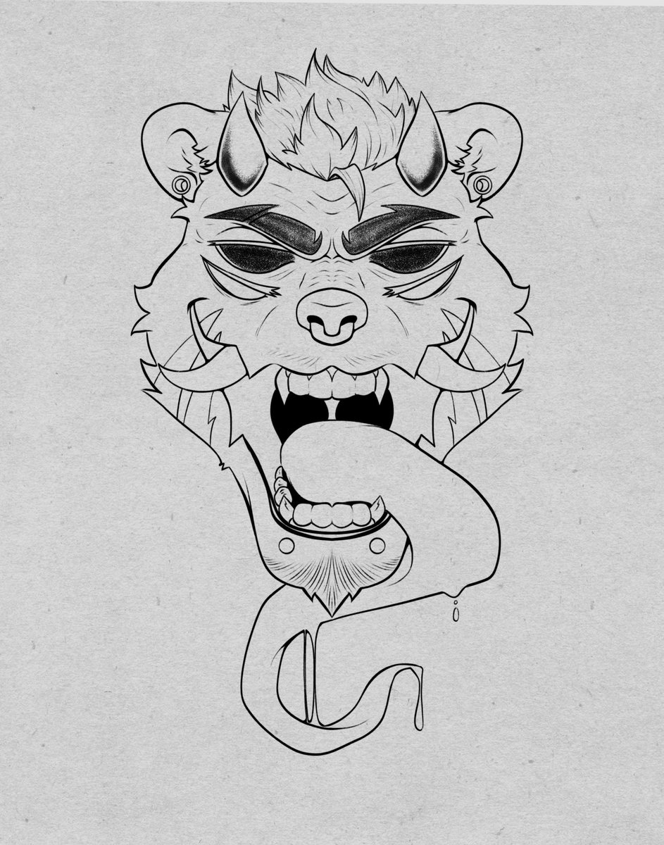 Got some WIPs in progress! #tattoo #design #furry #furryartwork #wip