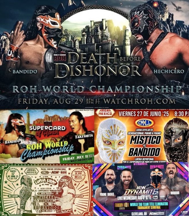 THE SUMMER OF BANDIDO! THE MOST FUCKING WANTED! #ROHDBD