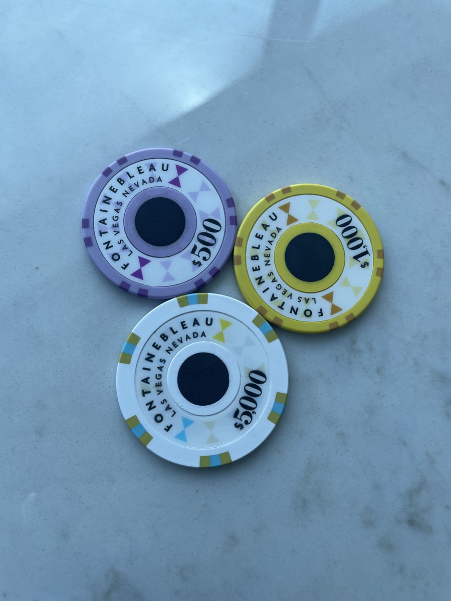 Vegas_Grinder's tweet photo. Went to Toto last weekend … sucked.
Hit a $200 number 6 at Roulette … not sucked. https://t.co/noOTQWImcy