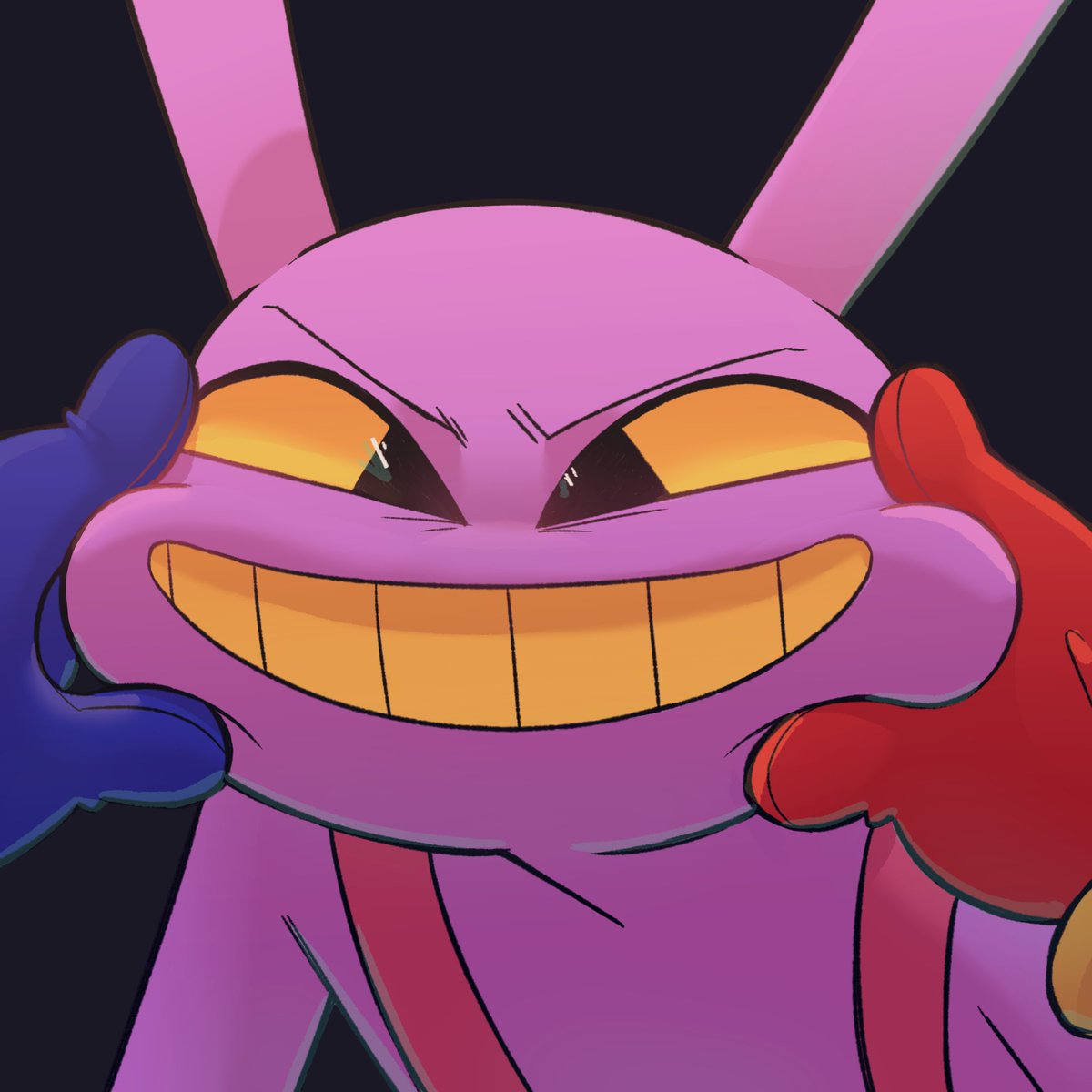 squish 

#funnybunny #tadc #TheAmazingDigitalCricus #tadcfanart