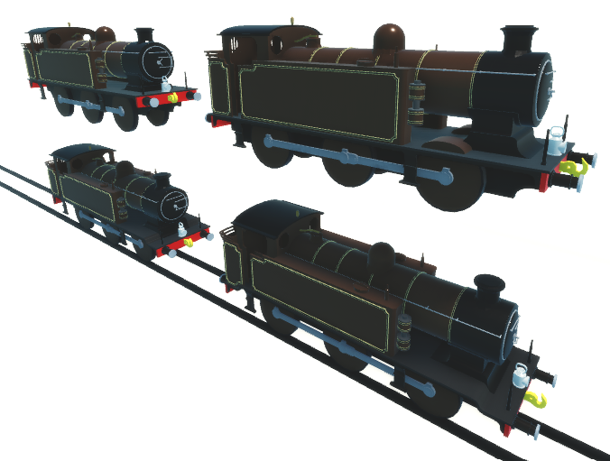 Lowekrow's tweet photo. Heyyia everybody, we're back once again! This time with a new and larger icon, and a first look at the rebuilds for the LBSCR E2!

With a whopping 240-960 possible combinations! (Depending on how you view it 😉) https://t.co/CggR7tRaxA