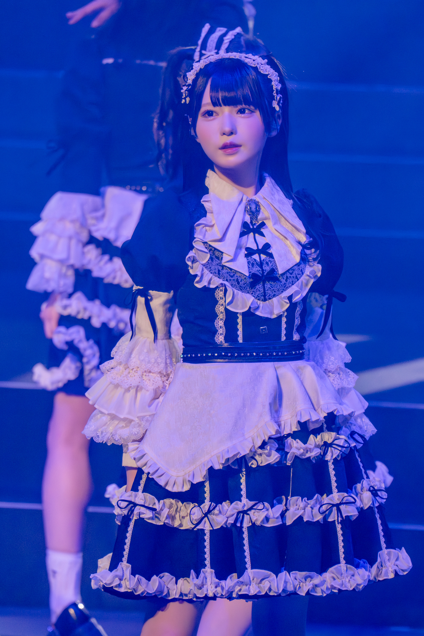 ニアジョイ 市原愛弓 3周年コンサート衣装 生写真 直筆 チュウ