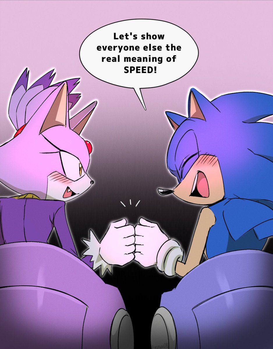 I love their dialogue in Crossworlds 🏁 #sonaze
