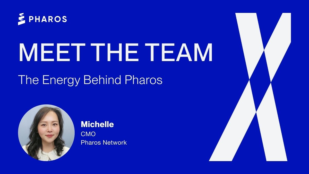 Pharos (@pharos_network) on Twitter photo 🐙 Meet the Storyteller Scaling Pharos to the World:
Michelle Kang, <a href="/michellek_web3/">Michelle the crypto marketer</a> Pharos CMO, is the driving force turning Pharos's vision into intern-scale adoption
▪️ 13+ years in blockchain, finance & tech
▪️ Ex-CMO & advisor: Somnia, Nervos, ZetaChain, Syscoin
▪️ Scaled 🐙 Meet the Storyteller Scaling Pharos to the World:
Michelle Kang, <a href="/michellek_web3/">Michelle the crypto marketer</a> Pharos CMO, is the driving force turning Pharos's vision into intern-scale adoption
▪️ 13+ years in blockchain, finance & tech
▪️ Ex-CMO & advisor: Somnia, Nervos, ZetaChain, Syscoin
▪️ Scaled