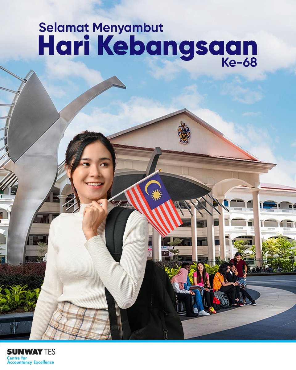 Selamat Hari #Merdeka!

At #SunwayTESCAE, we are proud to nurture future leaders who will carry the spirit of Merdeka forward—guided by integrity, excellence, and resilience.