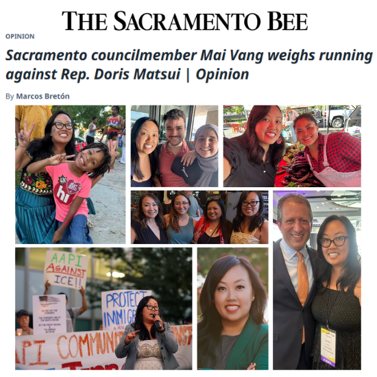 AmarShergillCA's tweet photo. Wow. @sacbee_news didn't endorse @Mai_Sacramento for Congress today but it came damn close...and she hasn't even announced she's in the race yet! Matsui had a long career but isn't getting the job done anymore. Sac &amp; Elk Grove deserve better. #RunMaiRun #SheGotUs #MaiTimeOurTime https://t.co/A7Nr9LAsuJ