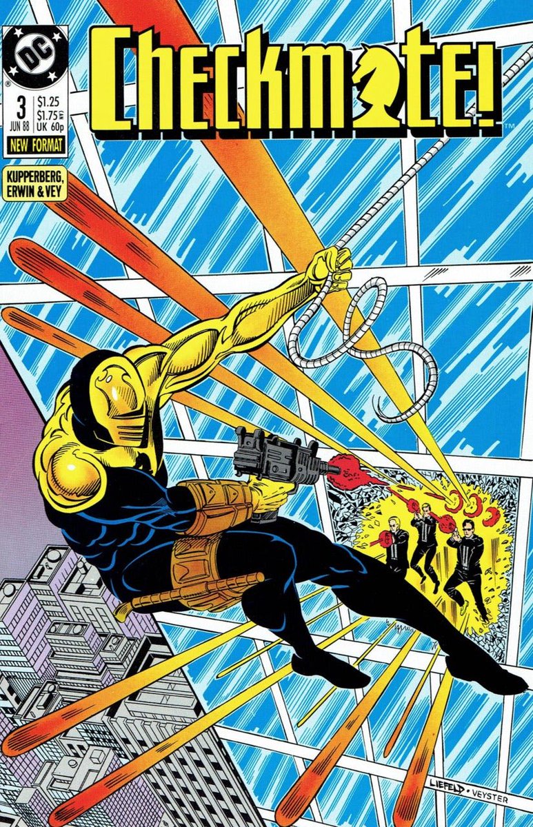 BarbedTales's tweet photo. @BackintheBronze He also did this Checkmate cover from  the same year. https://t.co/AmDXHkbWeE
