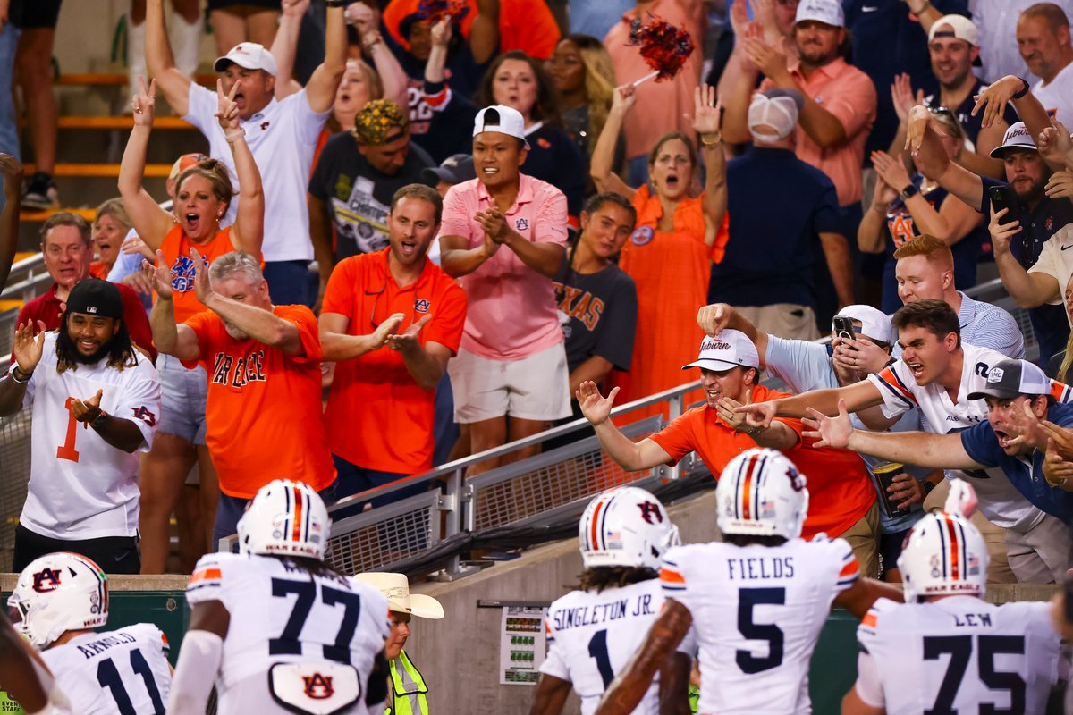 AuburnFootball's tweet image. How are we feelin&apos; Auburn Family?! 🦅