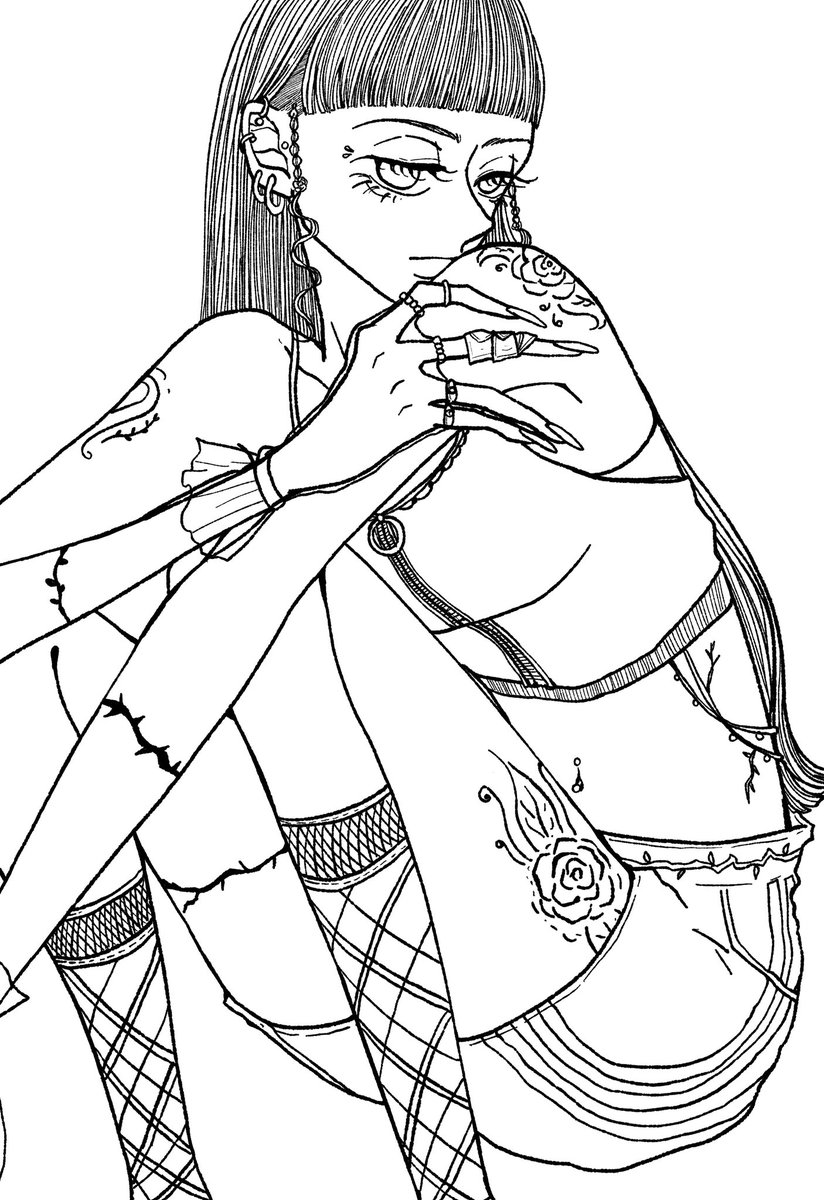 ちょっとずつねちょっとずつ
描いてます
🌹