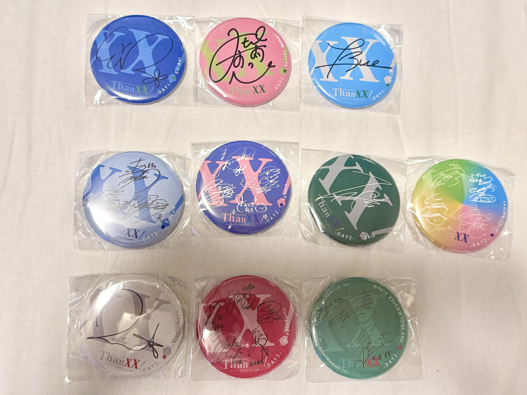 アニサマ 缶バッジ コンプリート サテツ on X: 