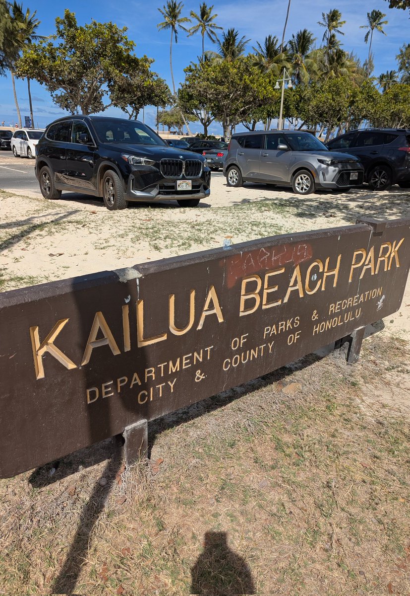 グリアロちゃんとカイルアビーチ行った 