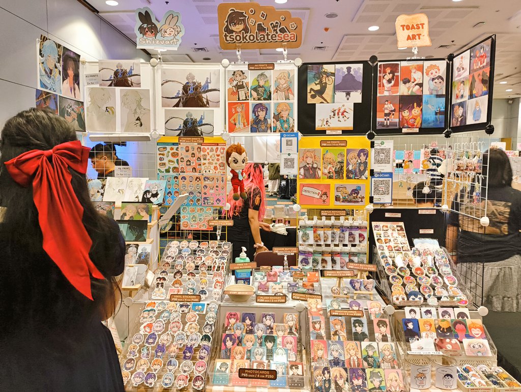Hi! I'm at Taiyo Day (Aug 30-31) at Bayanihan Center w/ <a href="/shizuart179226/">shizu🎲</a> &amp; <a href="/oreocorio/">toast 🍞</a> !