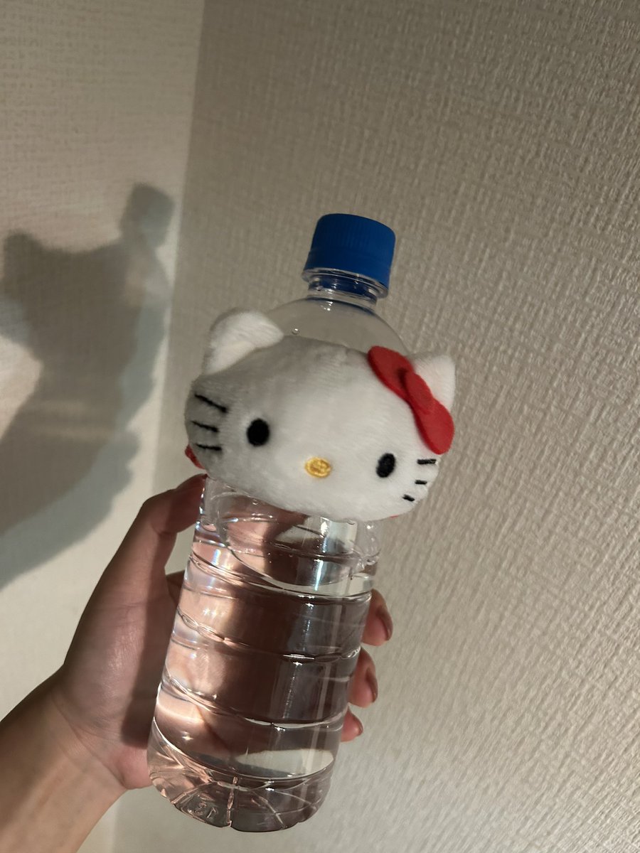 berry_in_gum's tweet photo. ダイソーで買ったキティちゃんのリストバンドみたいなの、めじるしアクセ代わりとしてつけてるけど可愛い(ﾐ･｡･ﾐ)♡ https://t.co/WZJj6kuWxG