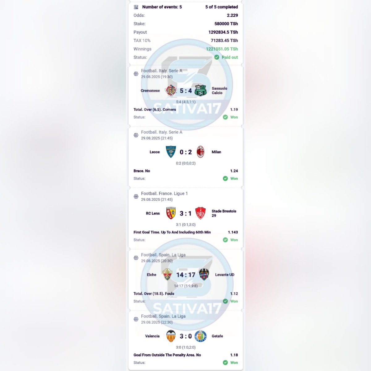 Sativa255's tweet photo. RIPOTI YA JANA🔥🔥🔥

KEKA LA SIKU ODDS 2.3 BOOOM: 2.2M✅️✅️✅️

SPECIAL OPTION ODDS 2.2 BOOOM: 1.2M✅️✅️✅️

Mikeka yote nilipost hapa jana BURE.  Kama ulipitwa na code njoo whatsapp nikuadd kwenye magrupu ya Sativa17 Bure.

Whatsapp: 0757637880

Andika: "Ni add"

Sharti huku tunabet na HELABET tuu.

Jisajili na HELABET.

Link ya TANZANIA🇹🇿: https://t.co/fcTjPwLKdR

Link ya NJE YA TANZANIA🌍: https://t.co/yCs054GxUu

PROMO CODE: SATIVA17

📲ANDROID APP LINK: https://t.co/tVy2OKT3oA

SHARE NA WANA🔞🫂