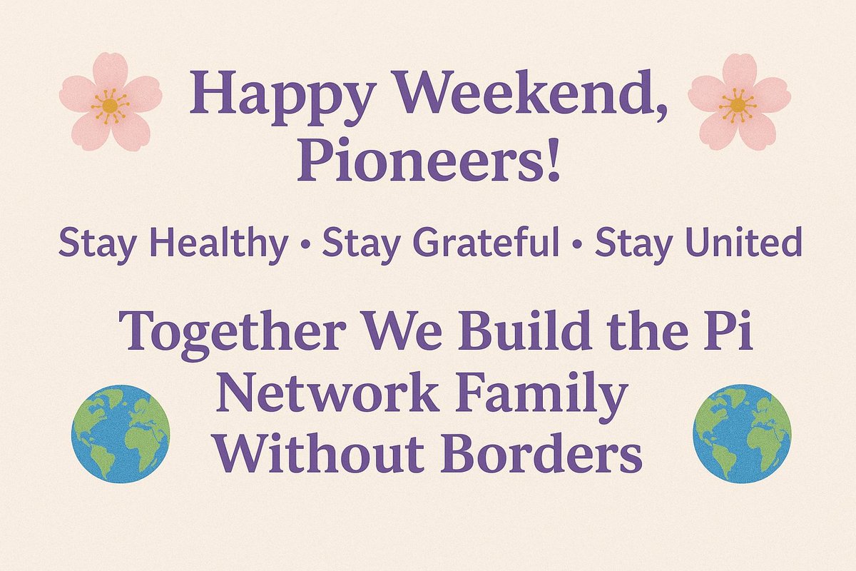 🌟 Happy Weekend, Global Pi Family! 🌟

This Monday is Labor Day, which means a long weekend for me because it is the USA and Canada federal holiday. I’m grateful for the extra time to prepare speeches and enjoy quality moments with our Pi Network community.

Recently, I’ve been
