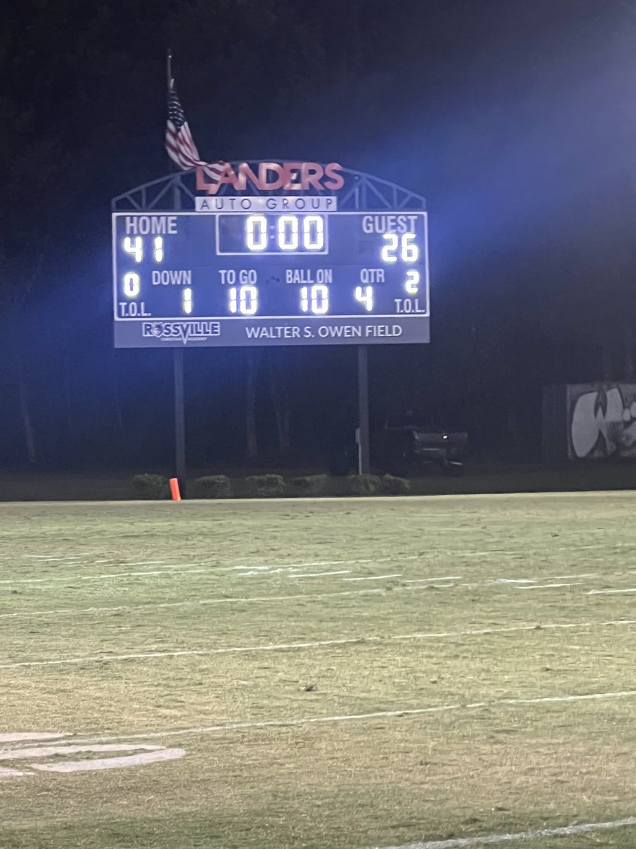 john12680's tweet image. Huge win for the Wolves! Rossville Christian 41-Fayette Academy 26 #riseofthewolves @mais_scores @MAISfanGuy