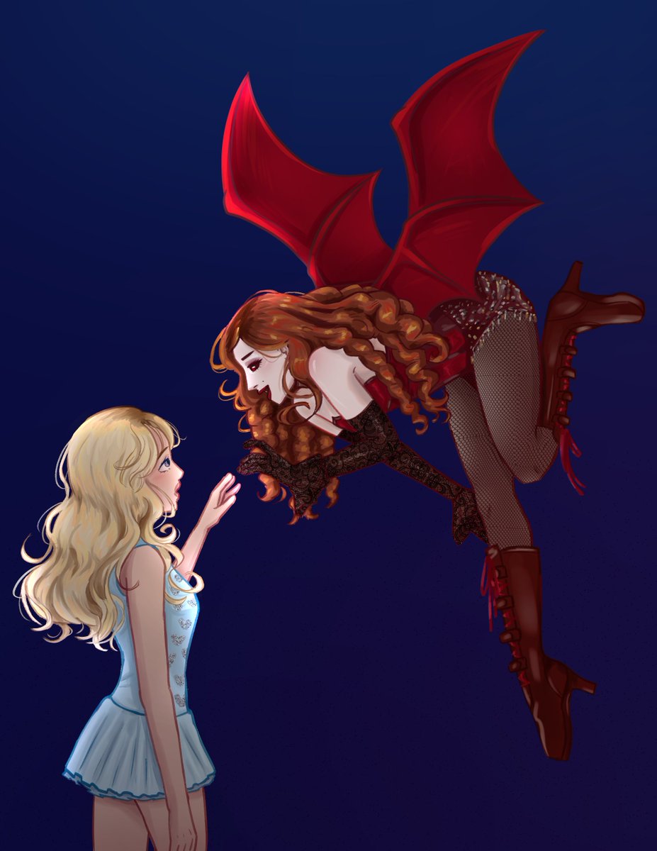 kris_comics's tweet image. What if... Vampire Chappell x Sabrina