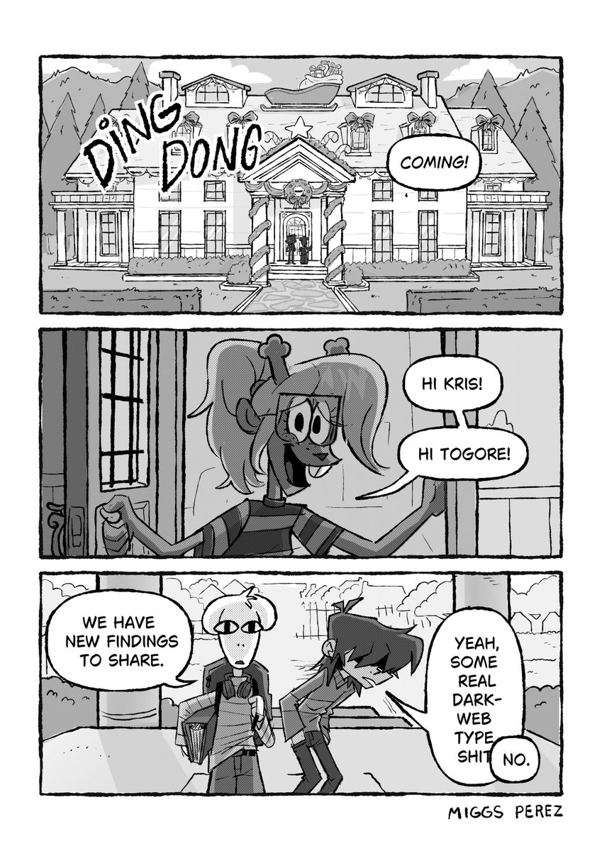 Dont give up, Hometown Cryptid Club! You'll find what you're looking for someday! (1/2) ⬇️🧵 
#deltarune #togore