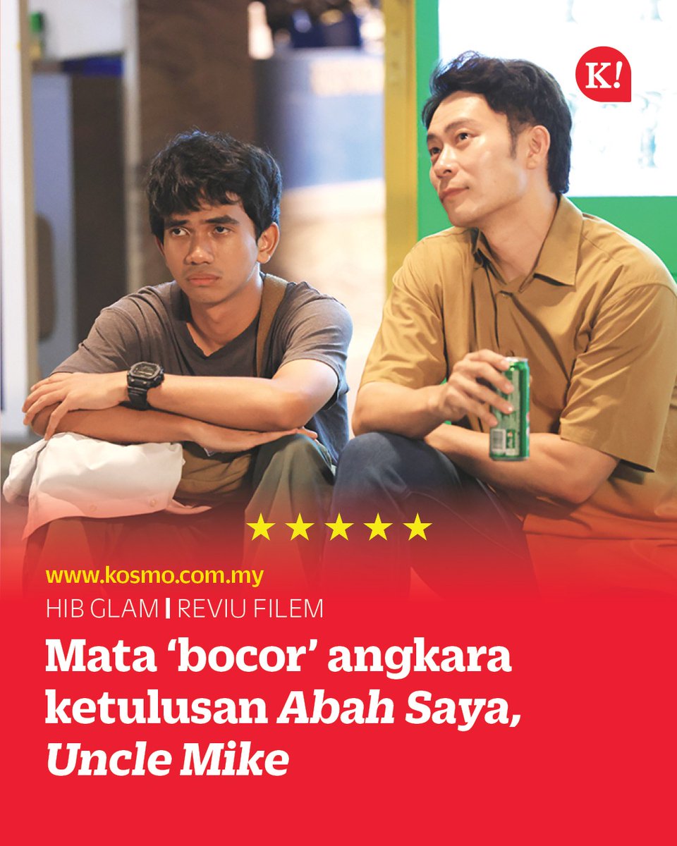 Filem 'Abah Saya, Uncle Mike' terkandung kualiti cukup sempurna bagi sesebuah filem tempatan.

kosmo.com.my/2025/08/30/mat…