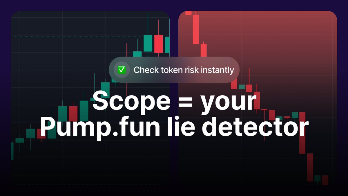 Scope checks = safer trades.
Enter CA in our TG bot and see behind the scenes of the meme coin.
Free checks here: t.me/Scopechecker_b…