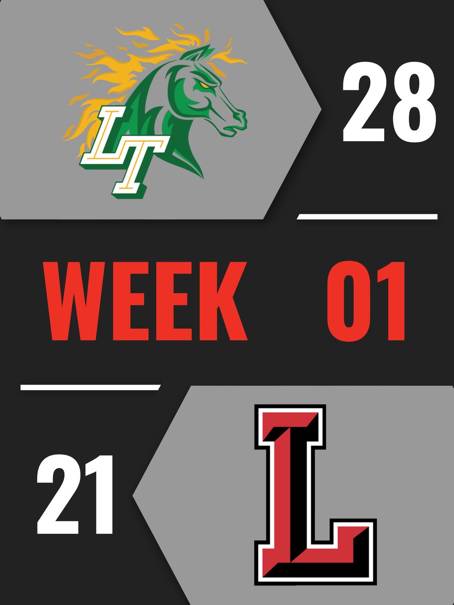 🚨 WEEK 01
Lebanon Trail vs Liberty 
#FriscoFootball