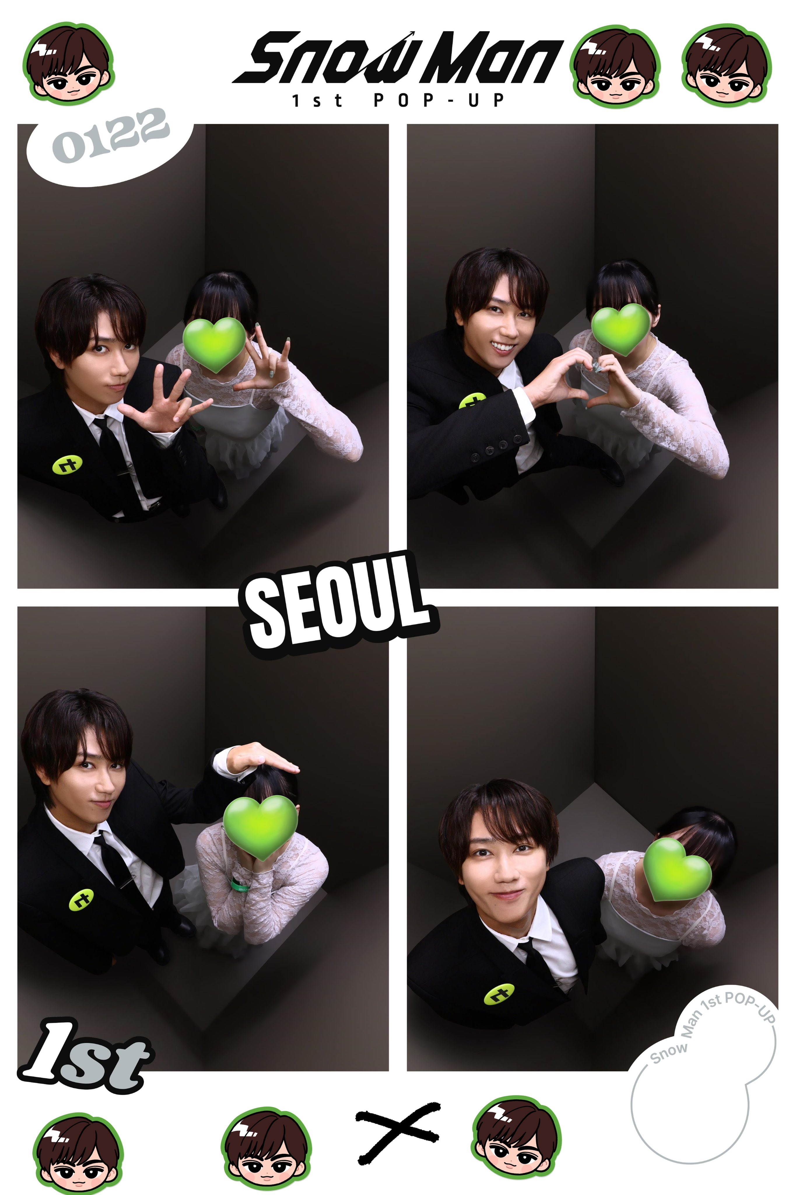  Man 1st POP-UP 限定セット 深澤 Snow Man1st POP-UP seoul 深澤辰哉セット