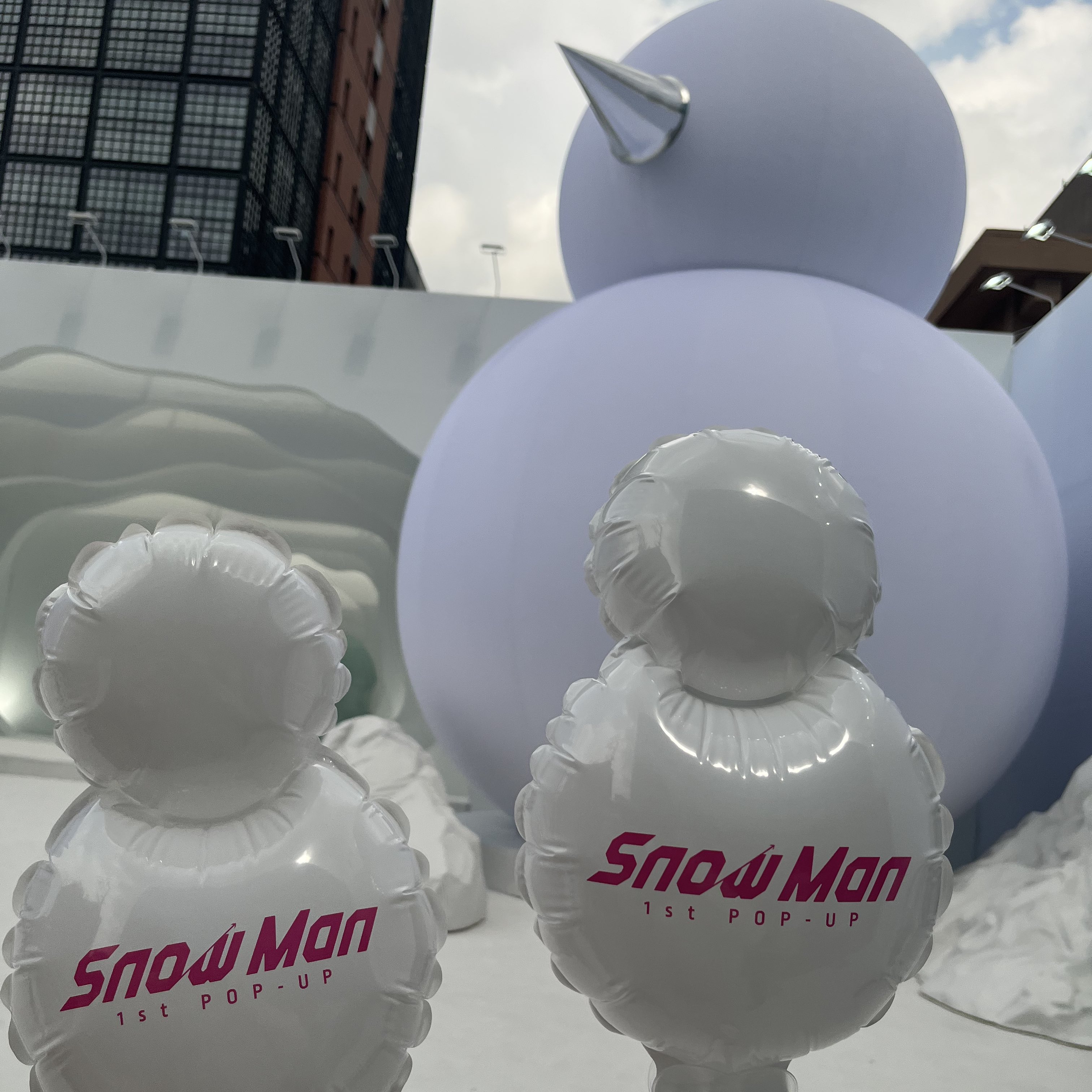 SnowMan 韓国 ソウル 1st popup ファーストスノーキーホルダー